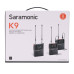 Saramonic K9 Digital Duo UHF Wireless Audio System for Filmmakers