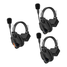 Saramonic WiTalk9 WT3S 3-Person Full-Duplex Wireless Intercom Headset System Saramonic WiTalk9 WT3S 3-Person Full-Duplex Wireless Intercom Headset System