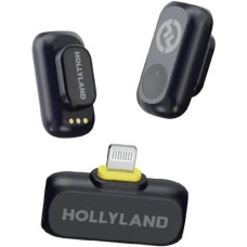 Hollyland LARK A1 Mini Duo (Space Gray, with Lightning RX) Wireless Microphone