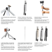 HAKUBA Stand Monostand 2 in 1 folding Retractable Camera Stand DSLR Mobile two in one tripod