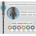 Vessel Drill Bit Cushioned VESSEL JAPAN set of 3 2/2.5/3/3.5/4mm Metal Wood HSS Steel
