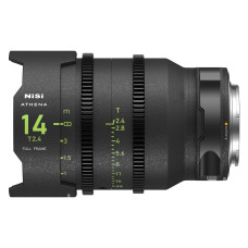 NiSi 14mm ATHENA PRIME Full Frame Cinema Lens T2.4 (E Mount) for ARRI RED SONY