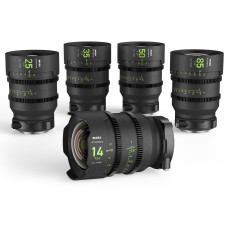 NiSi ATHENA PRIME Full Frame Cinema Lens Kit 5 Lens 14 25 35 50 85mm Case SONY E