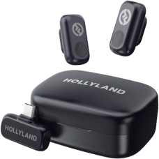 Hollyland LARK A1 Duo Space Gray with USB-C RX Charging Case Wireless Microphone
