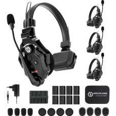 Hollyland Solidcom C1 Full duplex wireless intercom system & 4 wireless headsets