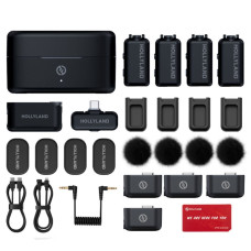 Hollyland LARK MAX 2 Combo 4 Person Space Gray Camera RX + USB-C RX Wireless Mic