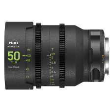 NiSi 50mm ATHENA PRIME Full Frame Cinema Lens T1.9 (E Mount) for ARRI RED SONY