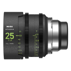 NiSi 25mm ATHENA PRIME Full Frame Cinema Lens T1.9 (PL Mount) for ARRI RED SONY
