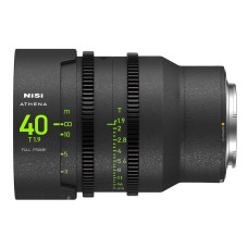 NiSi 40mm ATHENA PRIME Full Frame Cinema Lens T1.9 (G Mount | No Drop In Filter)