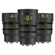 NiSi ATHENA PRIME Full Frame Cinema Lens ADD-ON Kit 3 Lens Case E Munt No Dp Fil