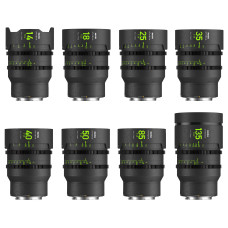 NiSi ATHENA PRIME Full Frame CinemaLens MASTER Kit 8 Lens Case G Mount No Dp Fit