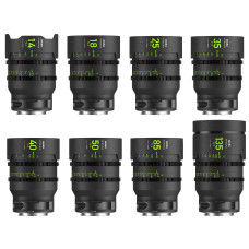 NiSi ATHENA PRIME Full Frame Cinema Lens MASTER Kit 8 Lenses Hard Case (L Mount)