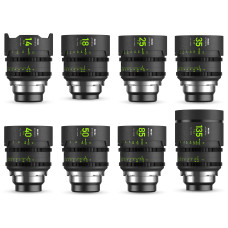NiSi ATHENA PRIME Full Frame Cinema Lens MASTER Kit 8 Lenses +Hard Case PL Mount