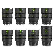 NiSi ATHENA PRIME Full Frame Cinema Lens MASTER Kit 8 Lenses +Hard Case RF Mount