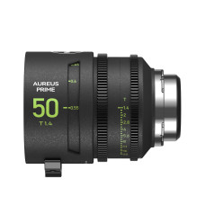 NiSi 50mm Aureus Prime Full Frame T1.4 Cinema Lens (PL Mount) for ARRI RED SONY